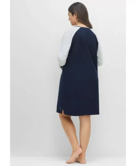 Sheego naktskrekls ar garām piedurknēm