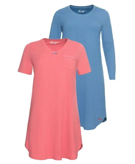 Sheego kokvilnas naktsveļas komplekts