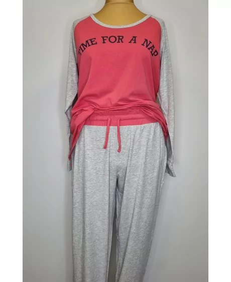 Kontrastkrāsu pidžamas Sheego