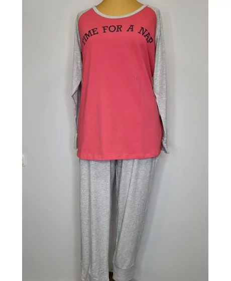 Kontrastkrāsu pidžamas Sheego