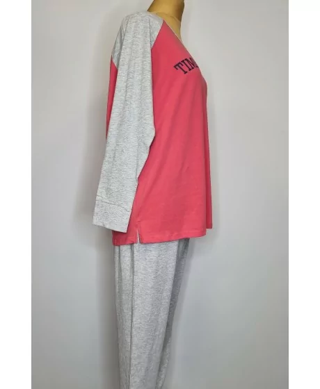 Kontrastkrāsu pidžamas Sheego