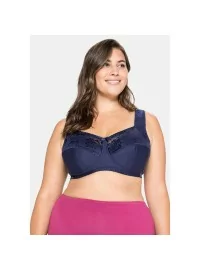 Sheego krūšturis bez siksnām ar platām lencītēm