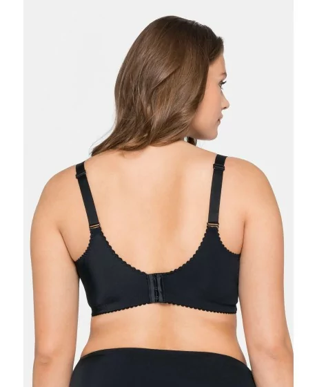 Sheego mežģīņu krūšturis ar lokiem