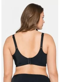 Sheego mežģīņu krūšturis ar lokiem