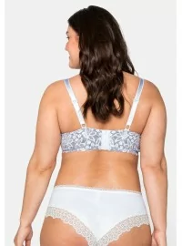 Sheego mežģīņu krūšturis ar lokiem