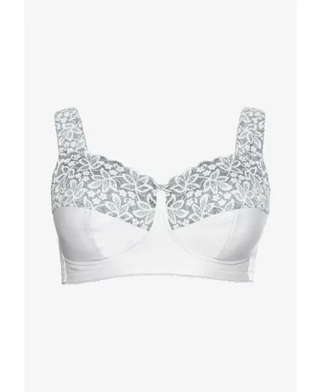 Sheego krūšturis bez siksnām ar platām lencītēm