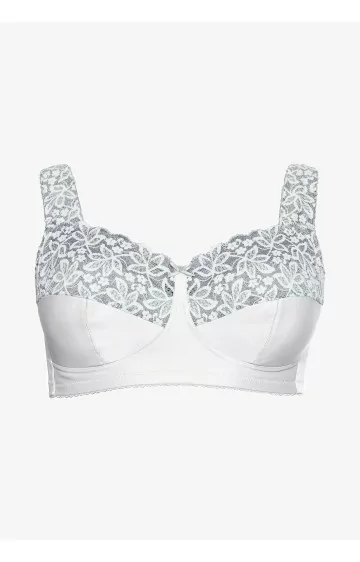 Sheego krūšturis bez siksnām ar platām lencītēm