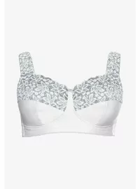 Sheego krūšturis bez siksnām ar platām lencītēm