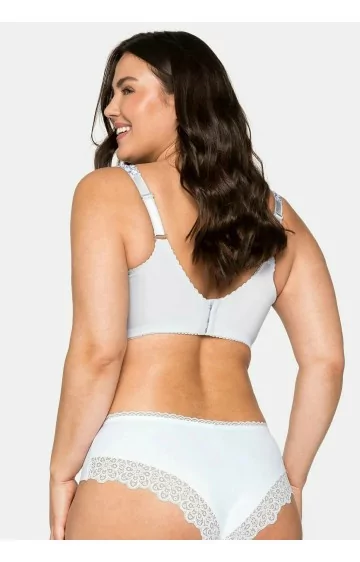 Sheego krūšturis bez siksnām ar platām lencītēm