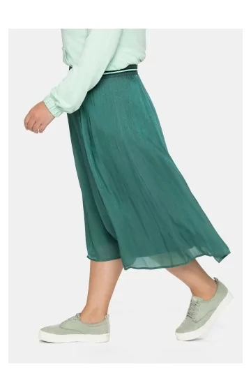Sheego midi svārki ar elastīgu jostu