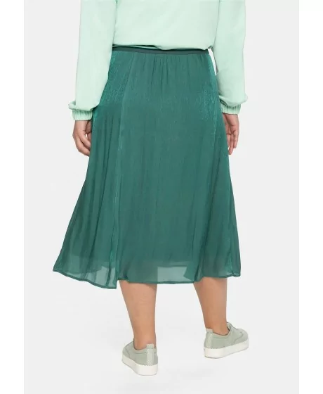 Sheego midi svārki ar elastīgu jostu