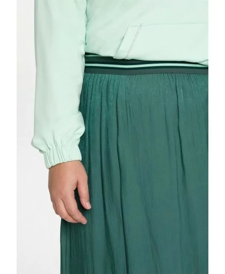 Sheego midi svārki ar elastīgu jostu