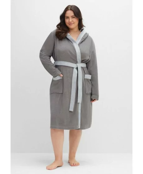 Sheego frotē halāts ar kapuci