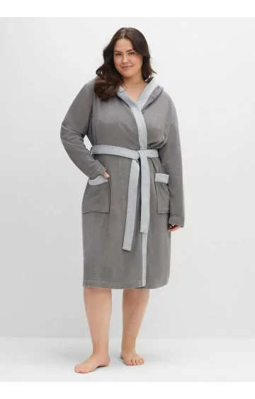 Sheego frotē halāts ar kapuci