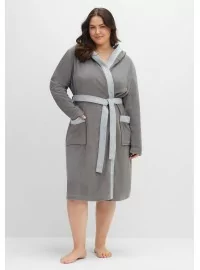 Sheego frotē halāts ar kapuci