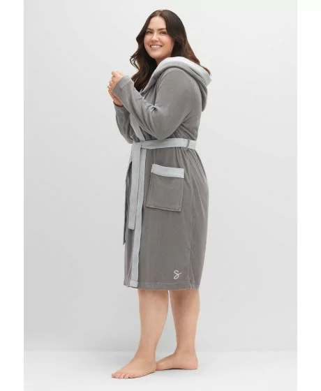 Sheego frotē halāts ar kapuci