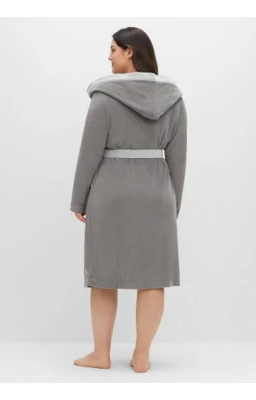 Sheego frotē halāts ar kapuci