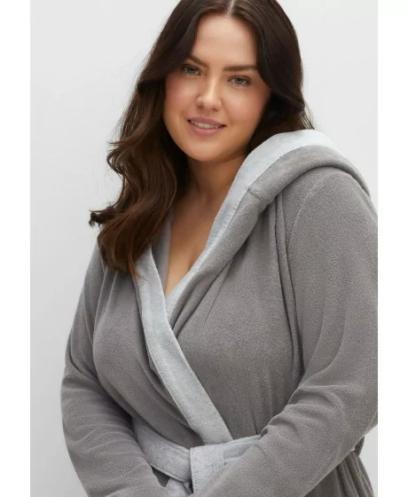 Sheego frotē halāts ar kapuci