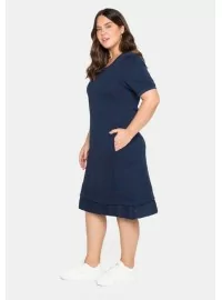 Sheego viendabīga adīta kleita