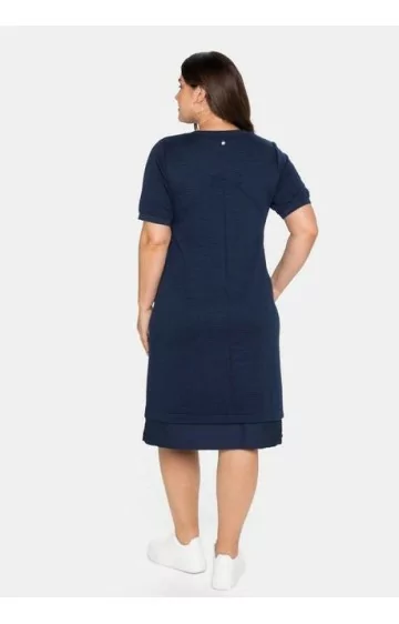 Sheego viendabīga adīta kleita