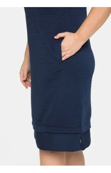 Sheego viendabīga adīta kleita