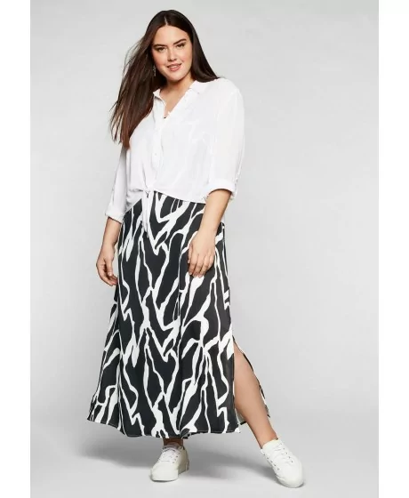 Sheego kleitas un T-krekla komplekts