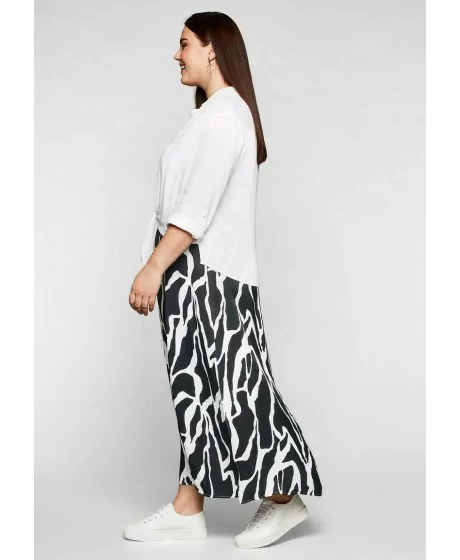 Sheego kleitas un T-krekla komplekts