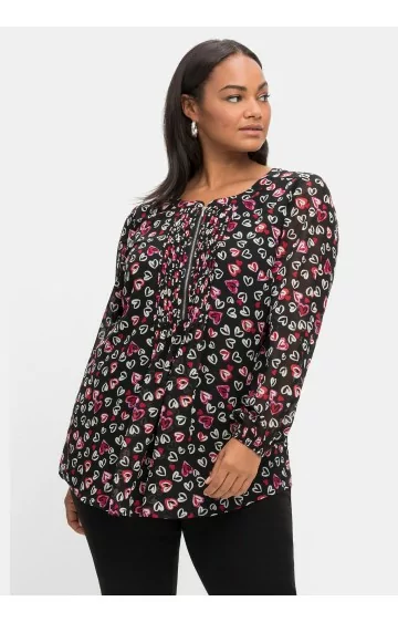 Sheego by Joe Browns šifona tunika