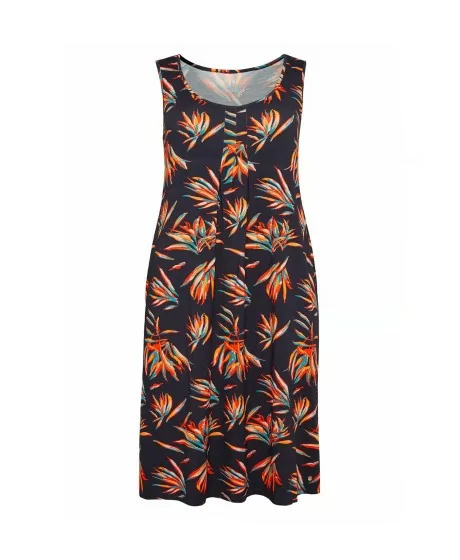 Trikotāžas kleita bez piedurknēm Sheego