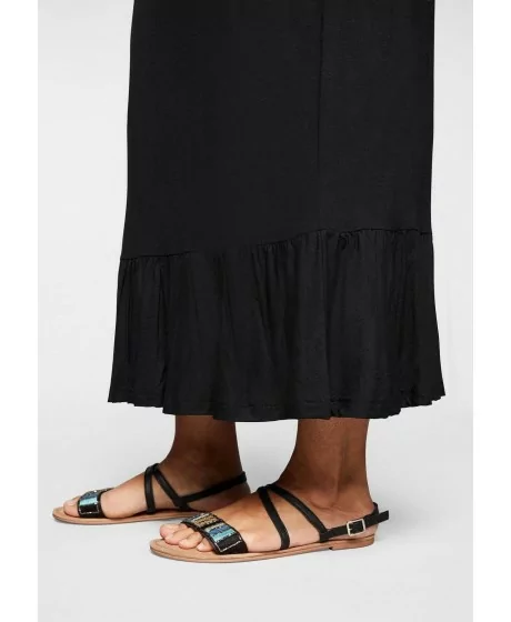 Taisna piegriezuma adīta kleita Sheego