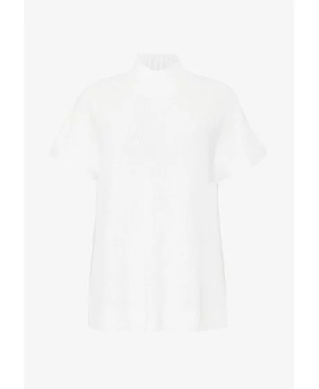 Garais džemperis Sheego ar augstu apkakli