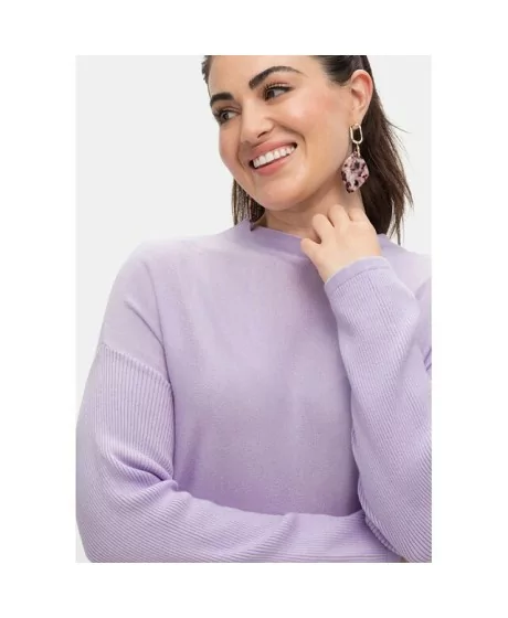 Plāns viskozes džemperis Sheego