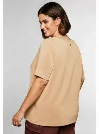 Švelnūs Sheego marškinėliai trumpomis rankovėmis