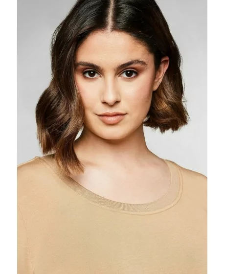 Švelnūs Sheego marškinėliai trumpomis rankovėmis