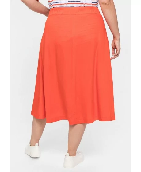 Sheego svārki ar plisēm priekšpusē