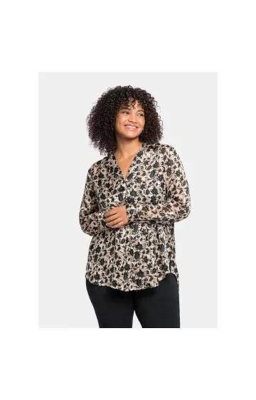 Sheego šifona blūze