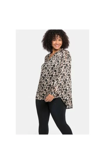 Sheego šifona blūze