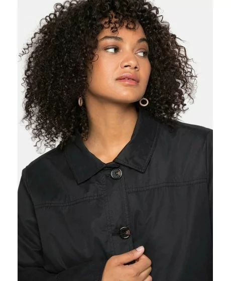 Īss Sheego lietusmētelis ar noņemamu izolāciju