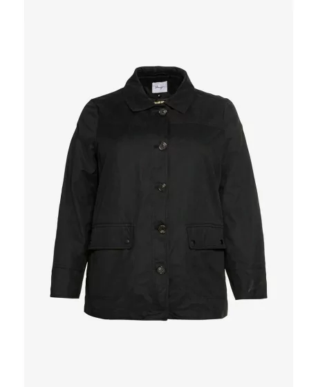 Īss Sheego lietusmētelis ar noņemamu izolāciju