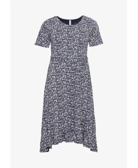 Sheego adīta kleita ar spārnotām piedurknēm