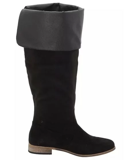 Zamšādas apavi Sheego platam teļam