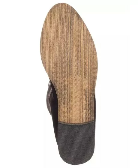 Zamšādas apavi Sheego platam teļam