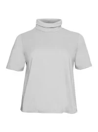 Sheego adīta blūze ar augstu apkakli