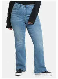 Sheego džinsi ar dekoratīvām spraugām