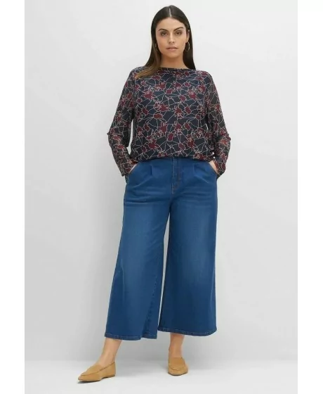 Platas kājas Sheego džinsi 7/8 garumā