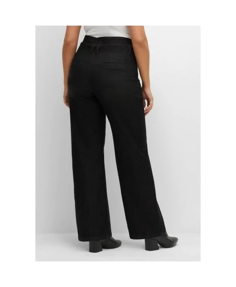 Platie Sheego džinsi ar augstu vidukli