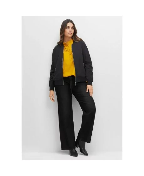 Platie Sheego džinsi ar augstu vidukli