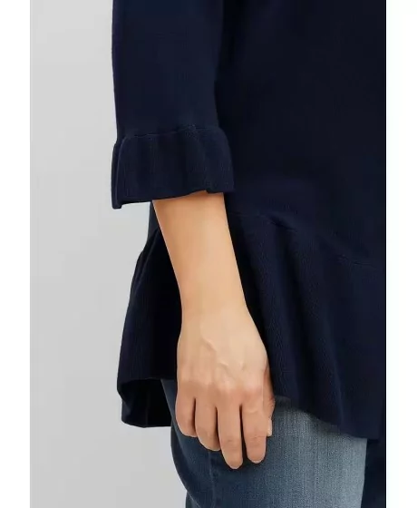 Plāna adījuma džemperis Sheego