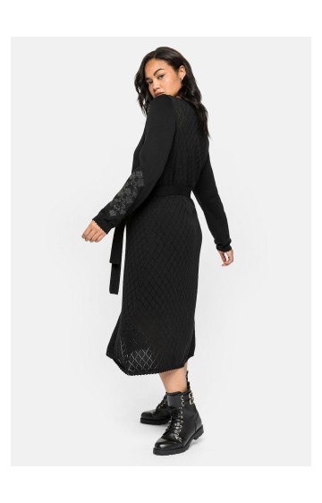 Adīta adīta Sheego kleita ar rakstu Adīta adīta Sheego kleita ar rakstu