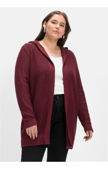 Sheego kokvilnas jaka ar kapuci